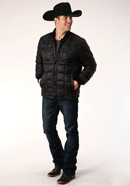 Roper 1304 Parachute (Black) - Men's Nylon Jacket