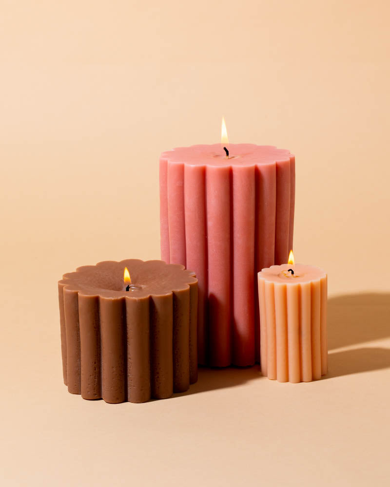 super silicone® pillar mold - fluted