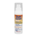 Sunozon Vitamin C+E SPF50 Face Cream - Moisturizing Sun Protection for Face, Neck, and Décolletage - Vegan & Dermatologically Approved