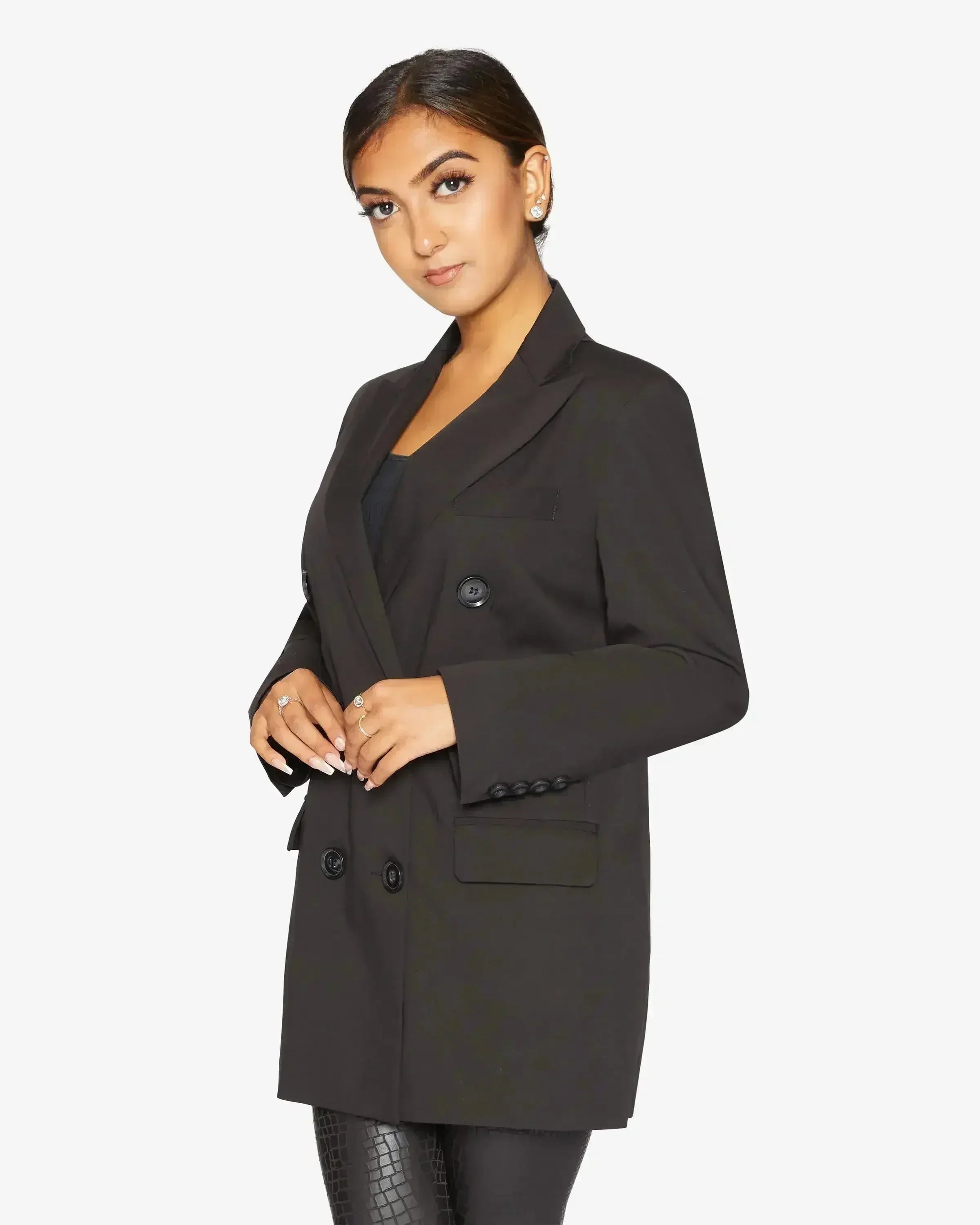 Summer Longline Blazer - Versatile UK-Made Jacket | Femstylo