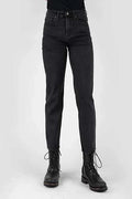 Stetson 915 High Rise Straight Crop (Black) - Women's Jeans