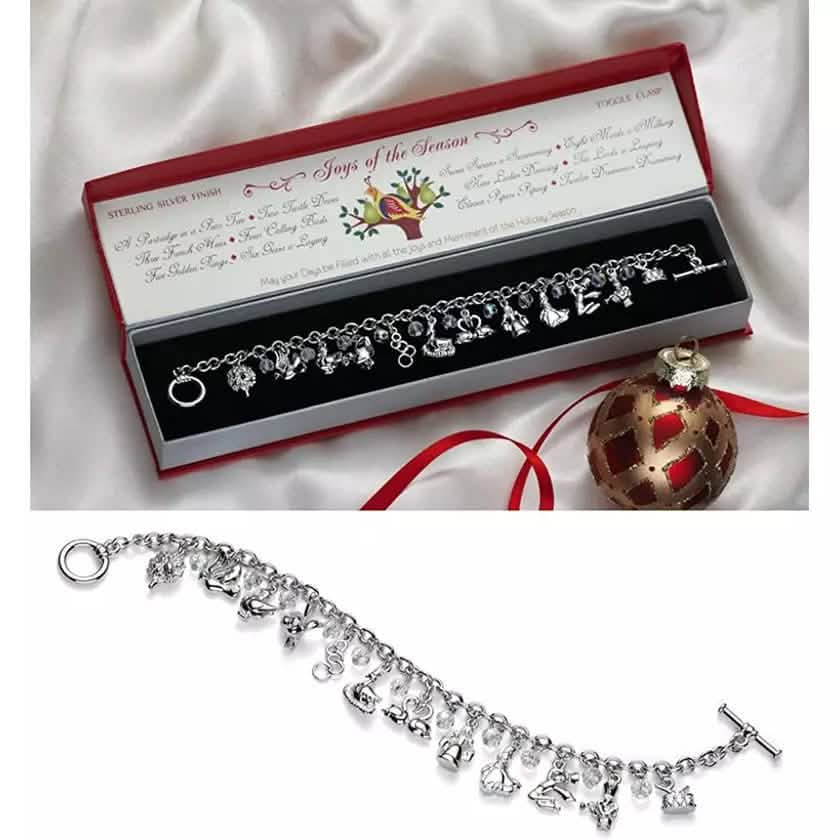 12 Days of Christmas Charm Bracelet
