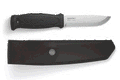 Mora Garberg in a leather sheath with a blackened carbon steel #13100