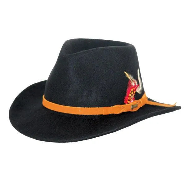 Outback Randwick - Crushable Soft Wool Felt Outdoorsman Hat (Closeout)