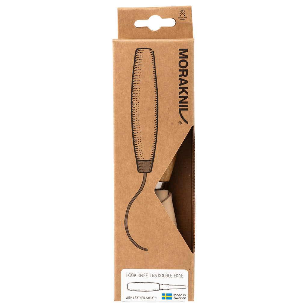 Mora Carving 163S Double Edge Stainless Steel # 13387