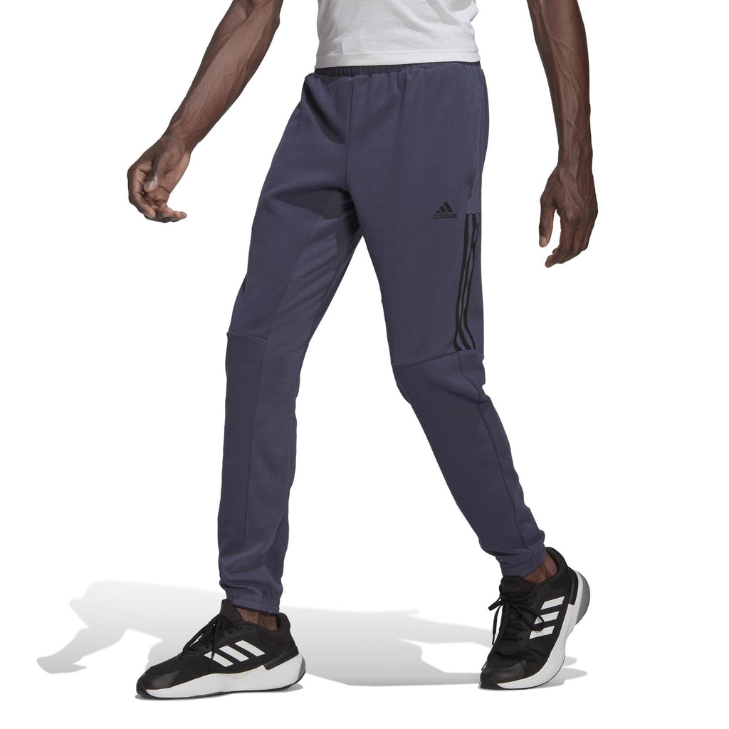 adidas Mens AEROREADY Yoga Pants Shadow Navy/Black Large
