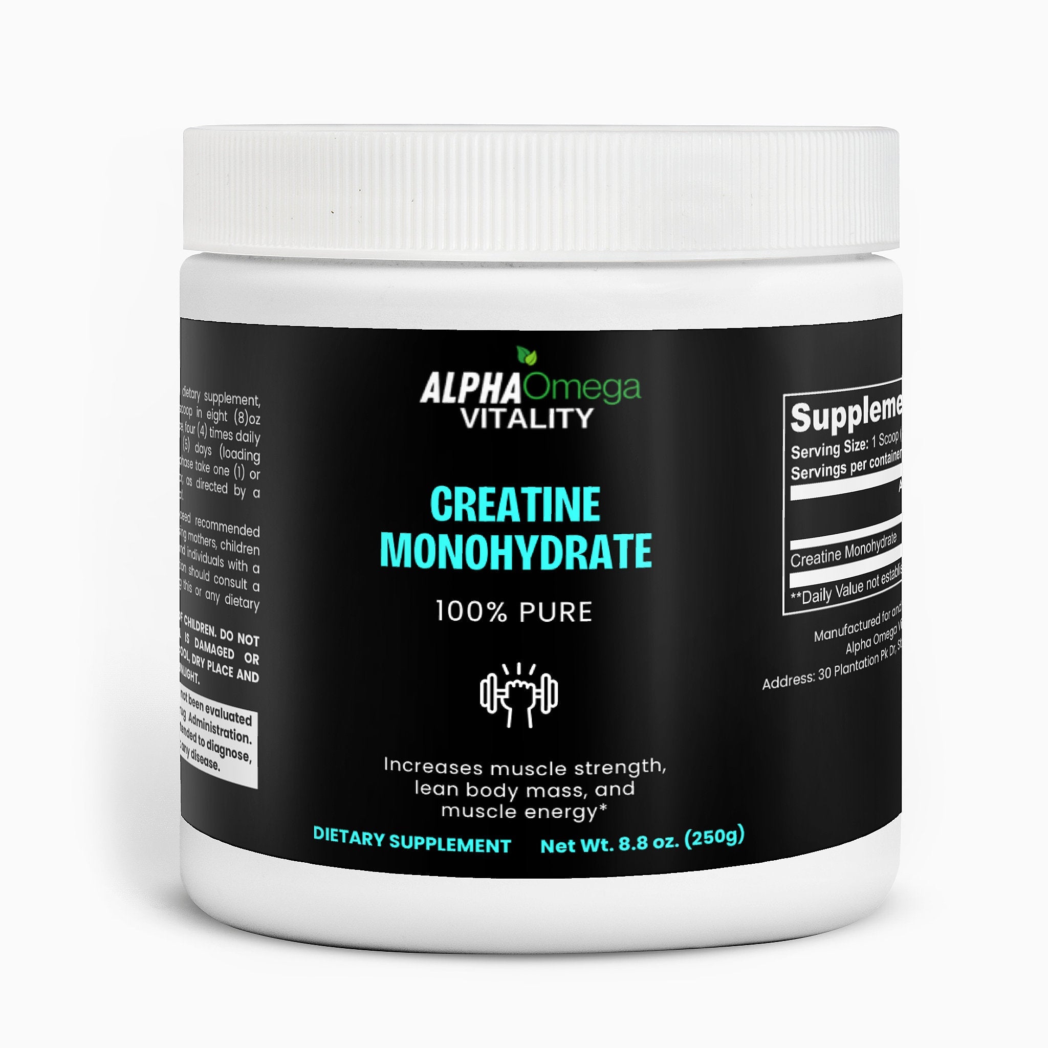 Pure Creatine Monohydrate Supplement