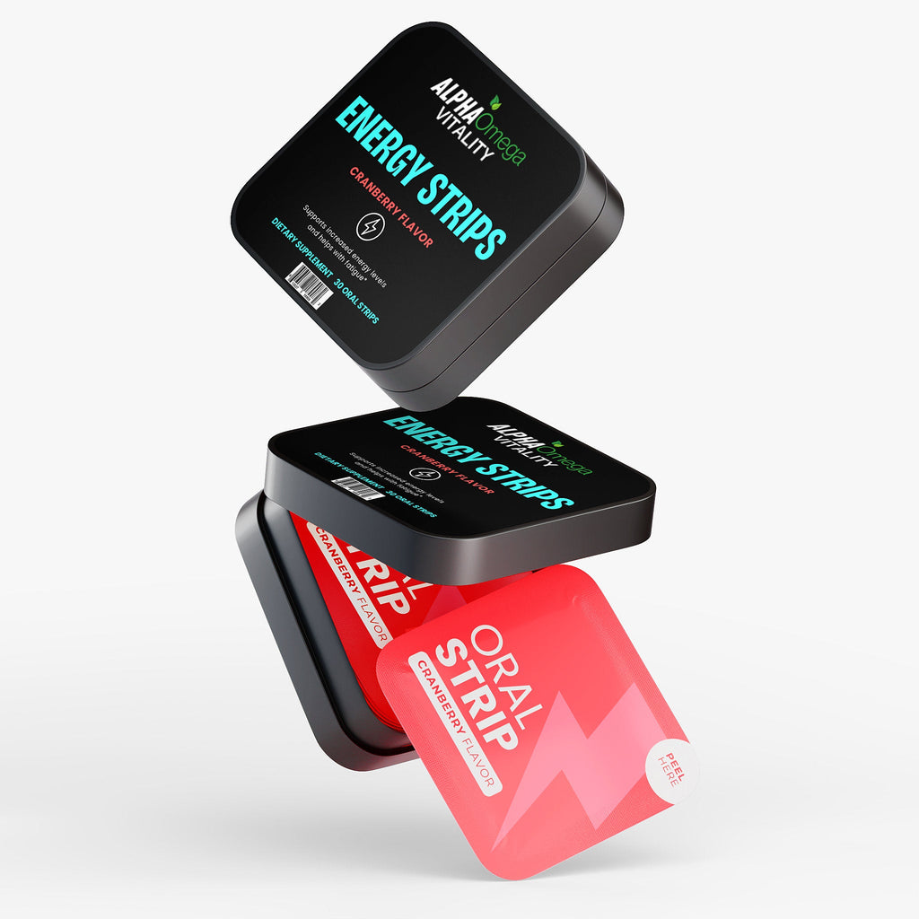 Natural Energy Strips - Cranberry Flavor