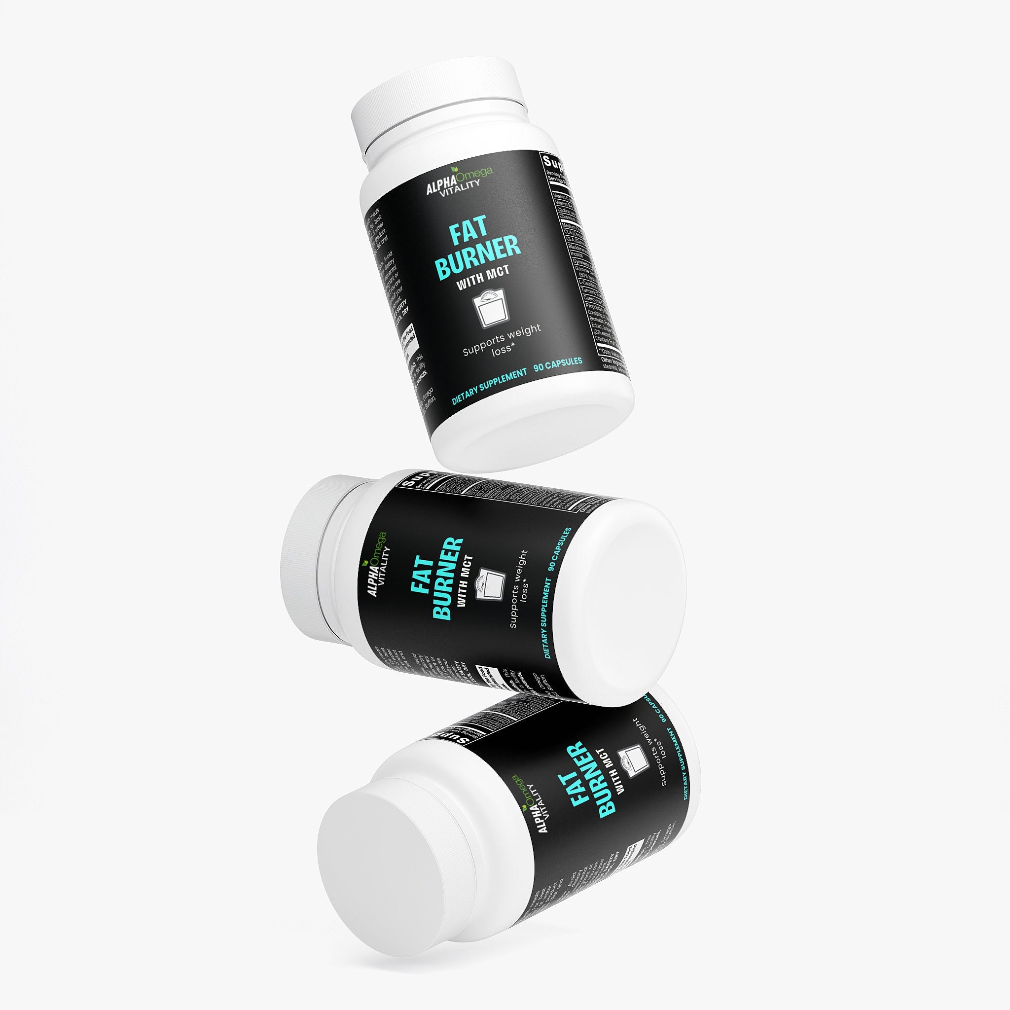 MCT Fat Burner Supplement - 90 Caps