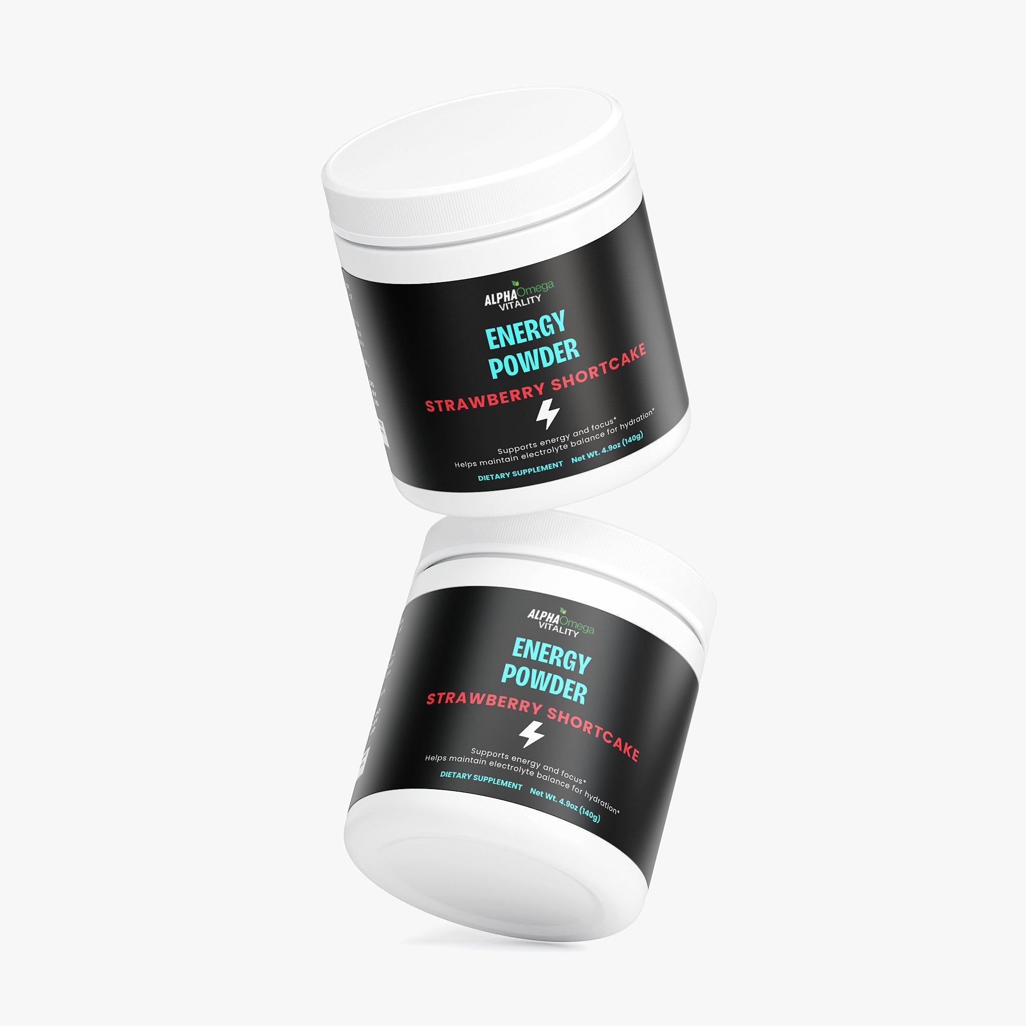 Energy Boost Drink Powder - Strawberry Shortcake