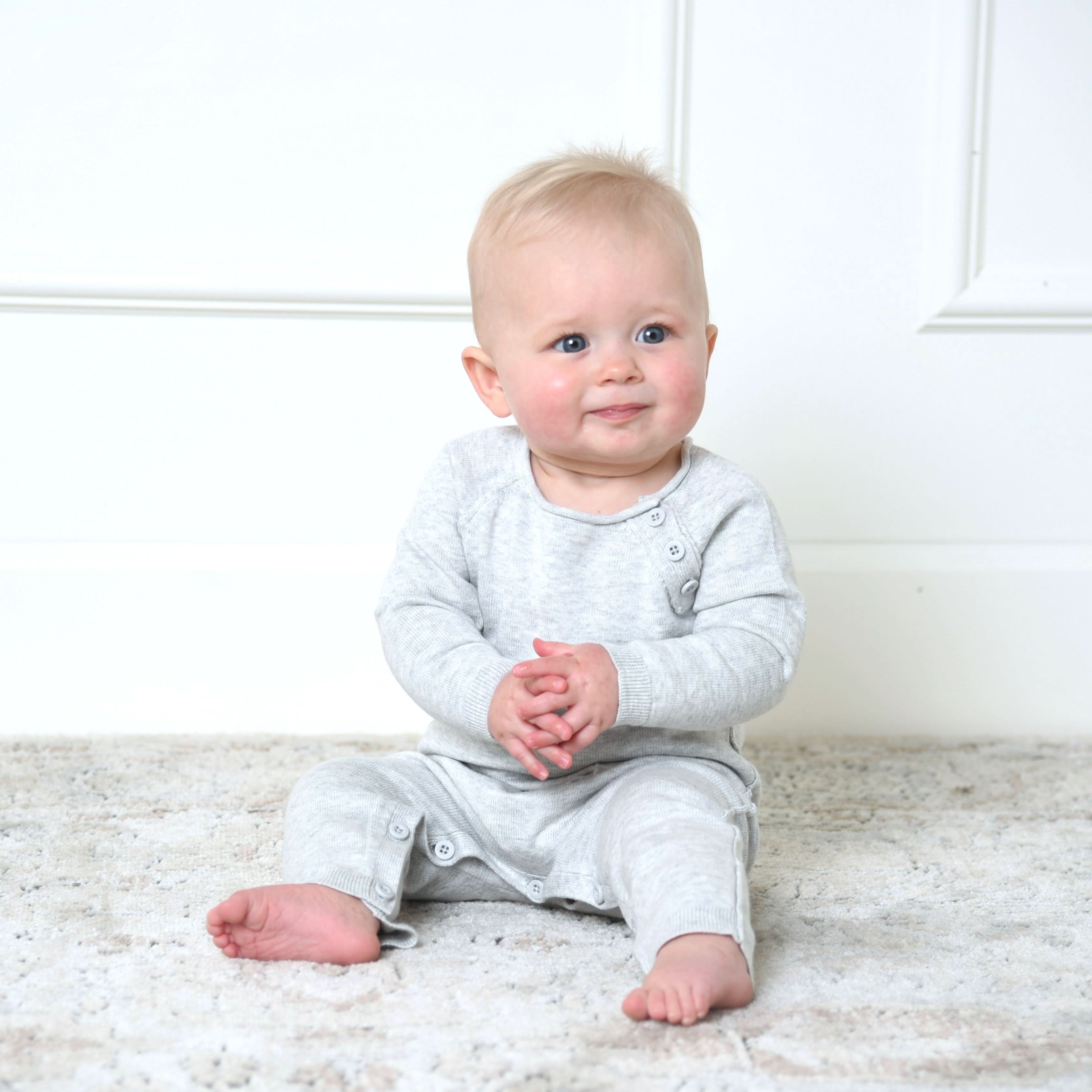 Raglan Knit Romper