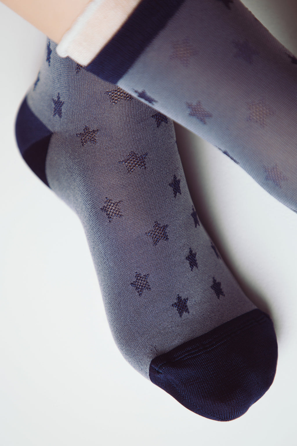 Conte Socks Classic - 491 Decorative Transparent Mesh
