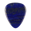 Lapis Lazuli Stone Guitar Or Bass Pick - 3.0 mm Ultra Heavy Gauge - 351 Shape - Specialty Handmade Gemstone Exotic Plectrum
