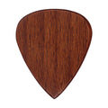Dark Steamed Beech Wood Guitar Or Bass Pick - 1.5 mm Heavy Gauge - 351 Shape - Natural Finish Handmade Specialty Exotic Plectrum