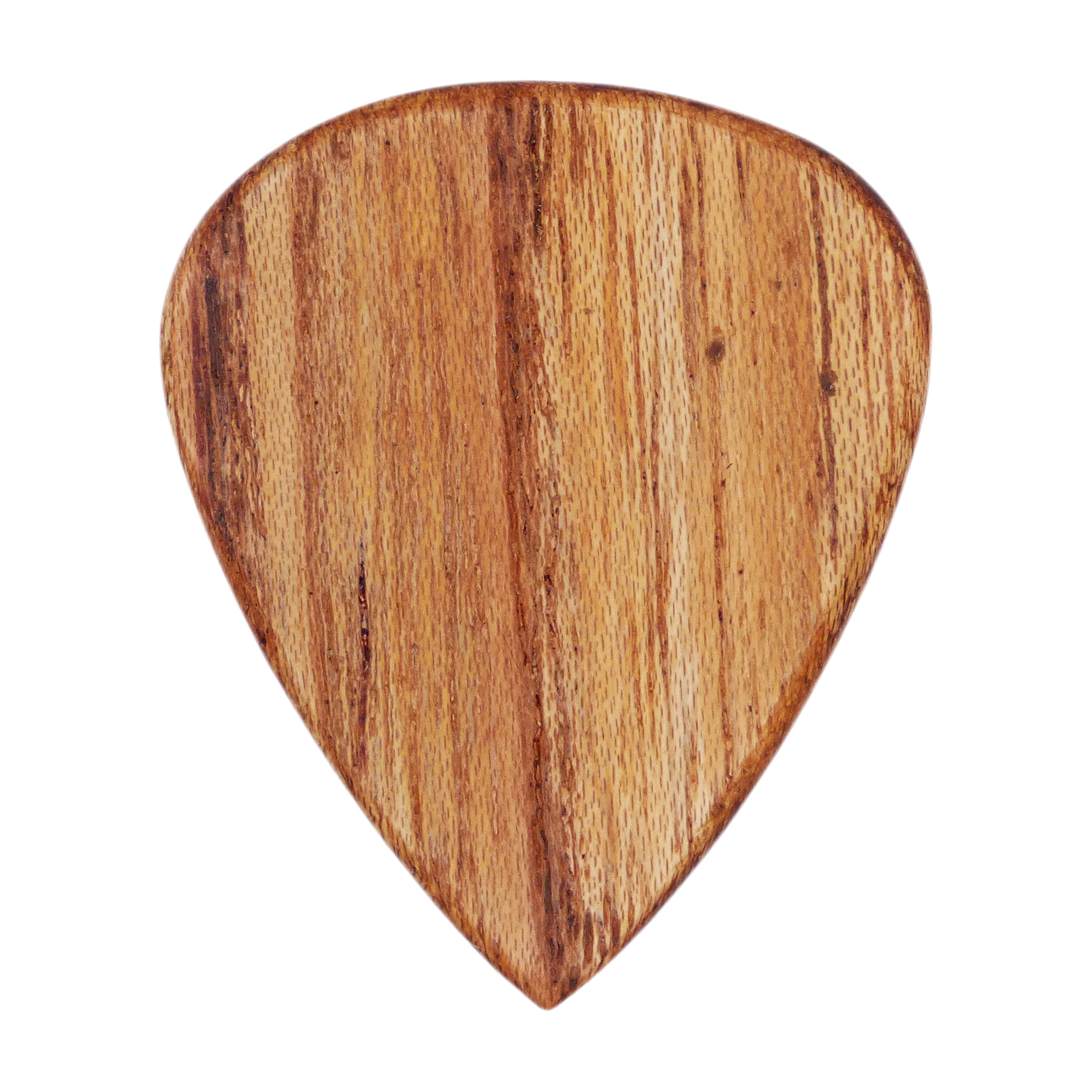 Chinaberry Wood Guitar Or Bass Pick - 1.5 mm Heavy Gauge - 351 Shape - Natural Finish Handmade Specialty Exotic Plectrum