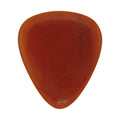 Brazilian Red Agate Stone Guitar Or Bass Pick - 3.0 mm Ultra Heavy Gauge - 351 Shape - Specialty Handmade Gemstone Exotic Plectrum