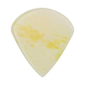 Camel Bone Guitar Or Bass Pick - 1.5 mm Ultra Heavy Gauge - Jazz Shape - Natural Finish Handmade Specialty Exotic Plectrum