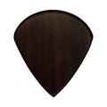 Rosewood Guitar Or Bass Pick - 1.5 mm Ultra Heavy Gauge - Jazz XL Shape - Natural Finish Handmade Specialty Exotic Plectrum