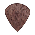 Walnut Wood Guitar Or Bass Pick - 1.5 mm Ultra Heavy Gauge - Jazz XL Shape - Natural Finish Handmade Specialty Exotic Plectrum