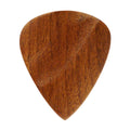 Dark Steamed Beech Wood Guitar Or Bass Pick - 3.0 mm Ultra Heavy Gauge - 351 Groove Shape - Natural Finish Handmade Specialty Exotic Plectrum