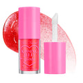 Kissing Jelly: Ultra-Hydrating, Non-Sticky Lip Oil Gloss | Vegan & Cruelty-Free for Soft, Sheer Color & 12-Hour Moisture