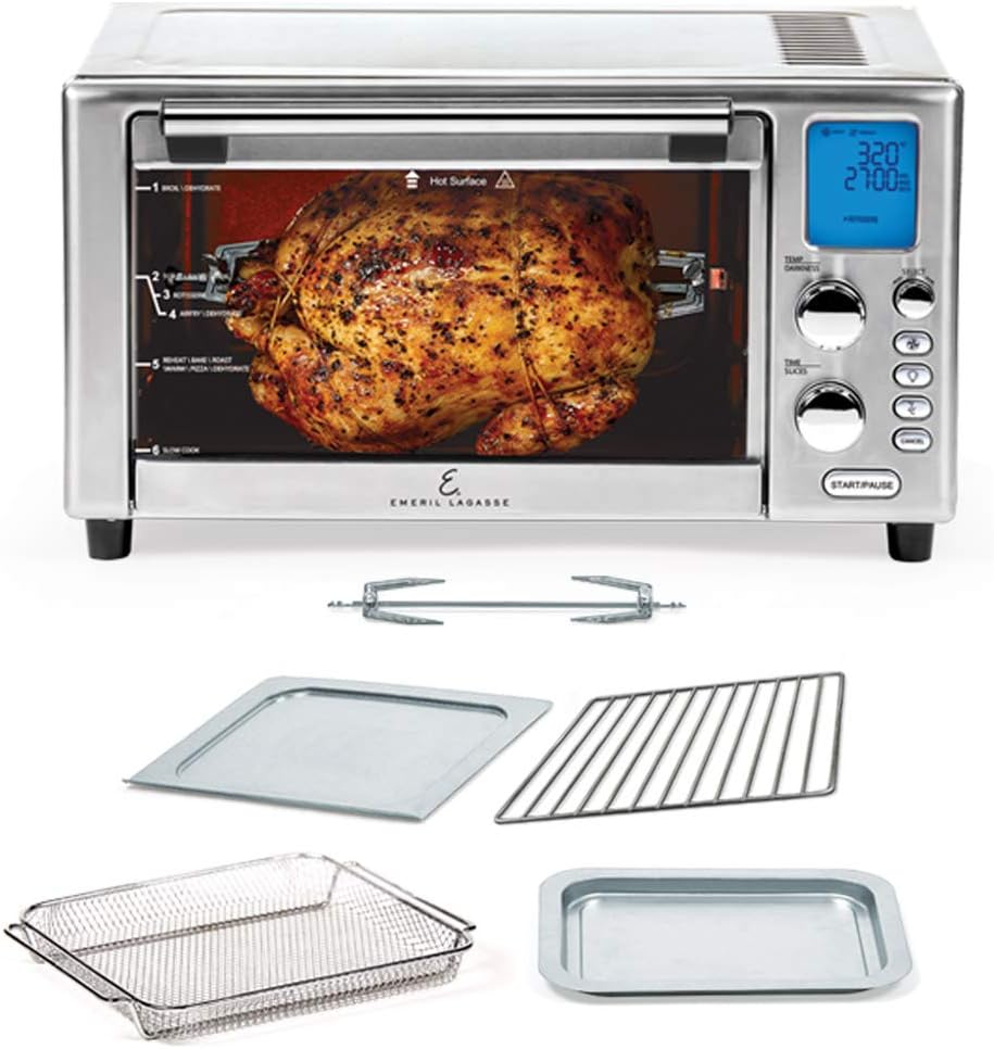 Emeril Lagasse Everyday 360 Air Fryer Oven, 9-in-1 Countertop Oven