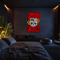 Hard Rock Metal Neon Wall Art- LN0092