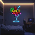 Night Party Metal Neon Wall Art- LN0037