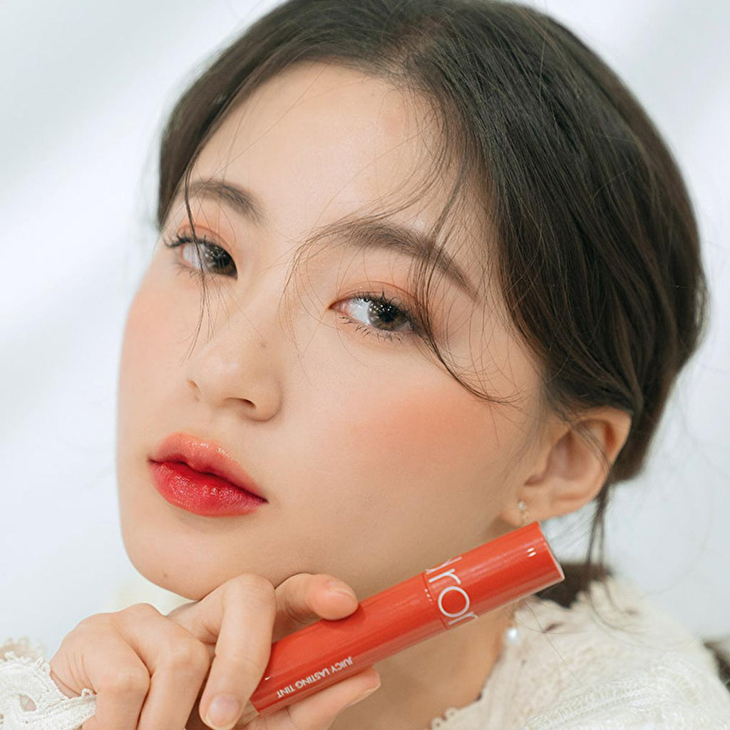 rom&nd Juicy Lasting Tint: Dark Coconut - Korean Lip Tint for Glossy, Hydrated & Long-Lasting Color