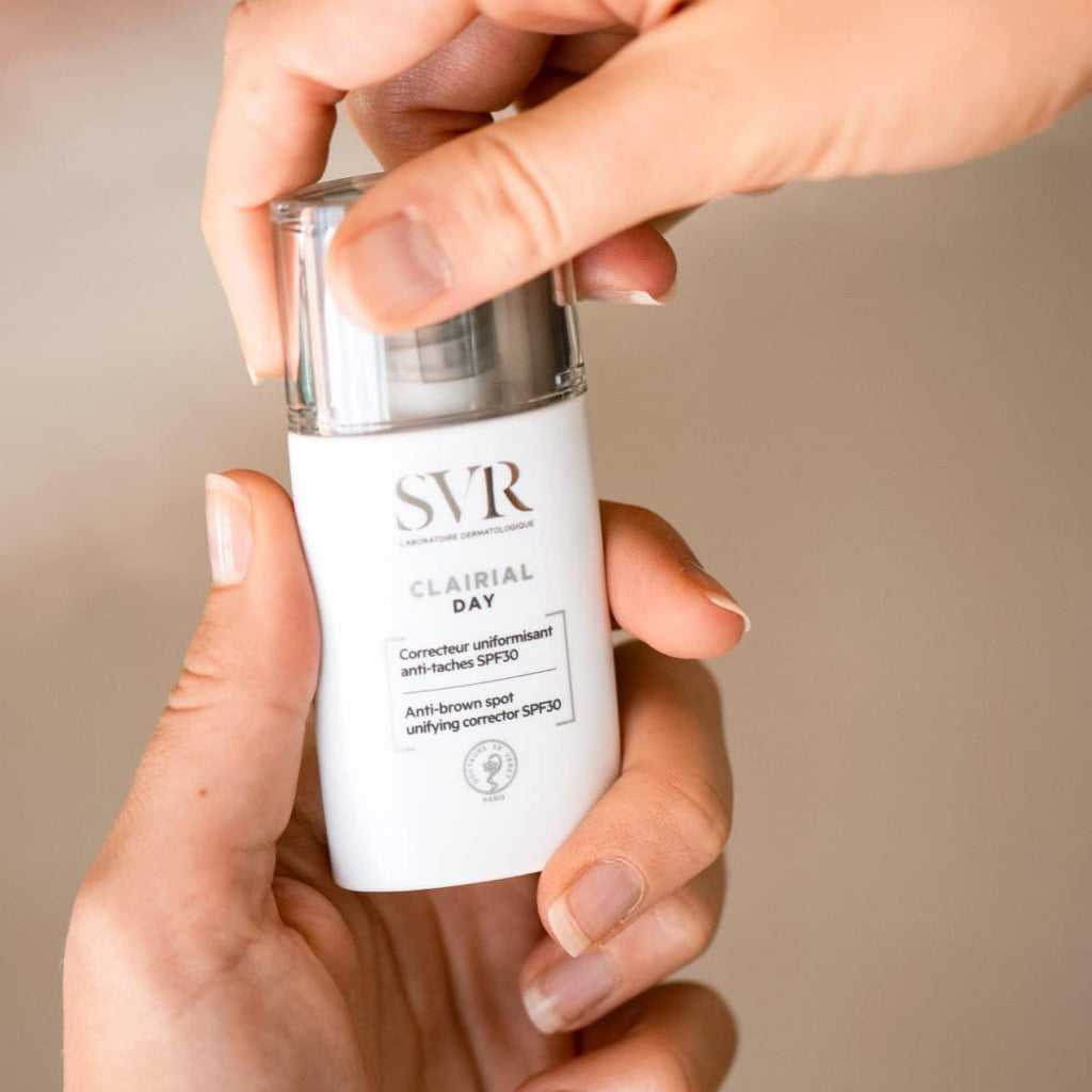 SVR Clairial Day SPF30 Dark Spot Cream: Fade Hyperpigmentation & Protect Skin with Face Cream with SPF for Even Skin Tone
