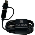 2-in-1 Type C Micro USB Cable
