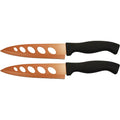 2-Piece Set: 6.25" Blade Never Sharpen Copper Knives - As Seen on TV