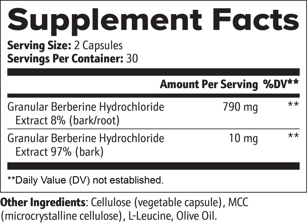Premium Berberine Capsules