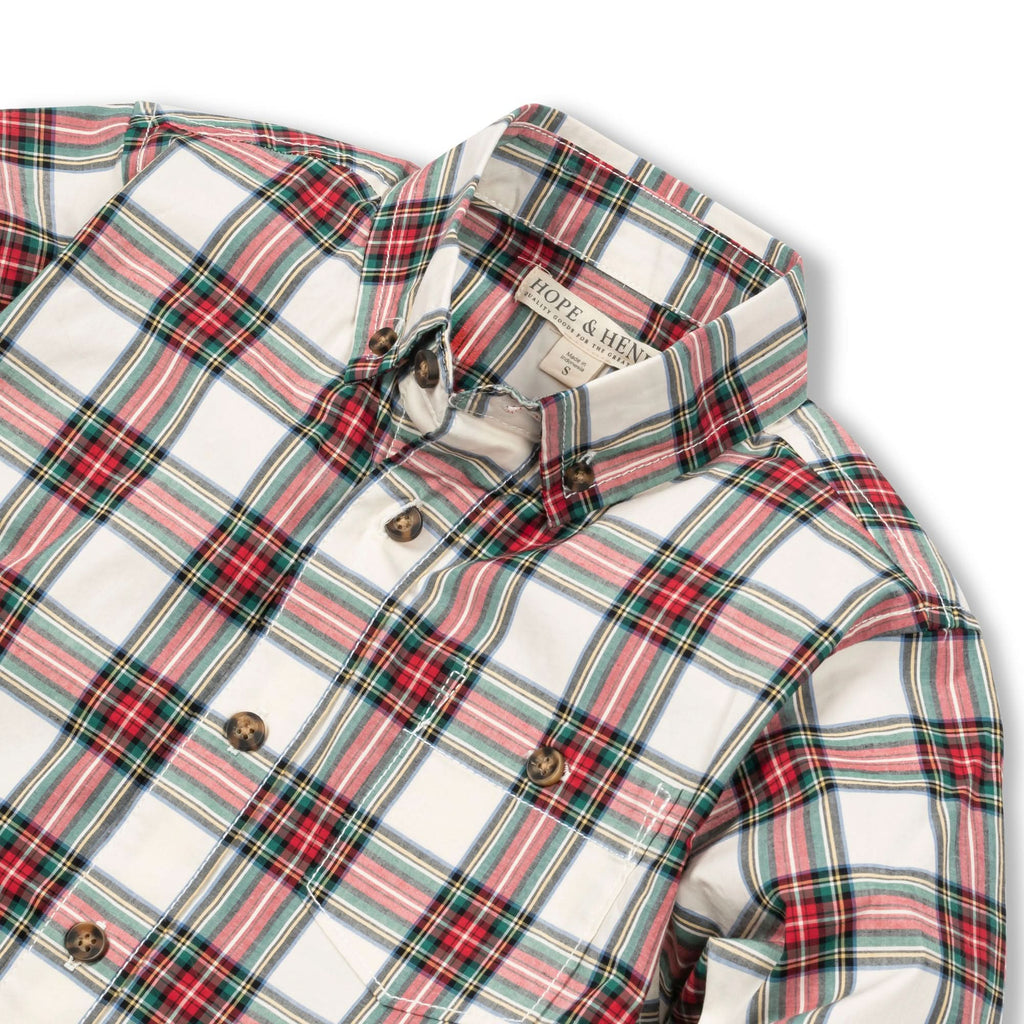 Stretch Poplin Button Down Shirt