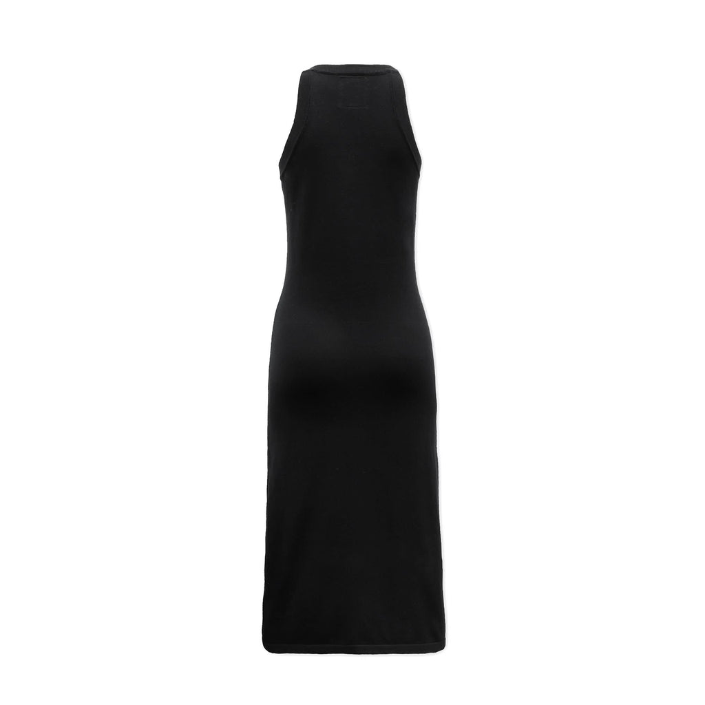 Halter Tie Knit Sweater Dress