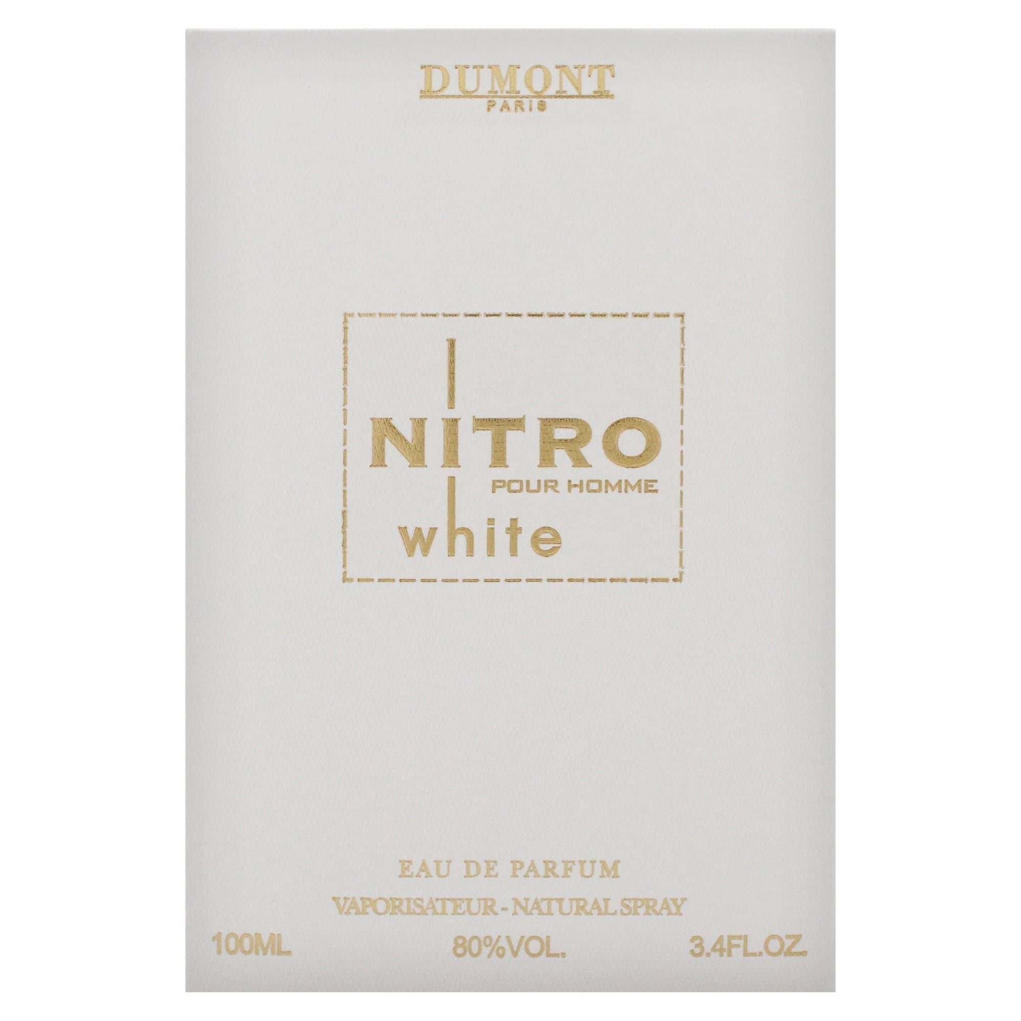 Dumont Paris Nitro White Pour Homme Eau de Parfum 3.4 oz