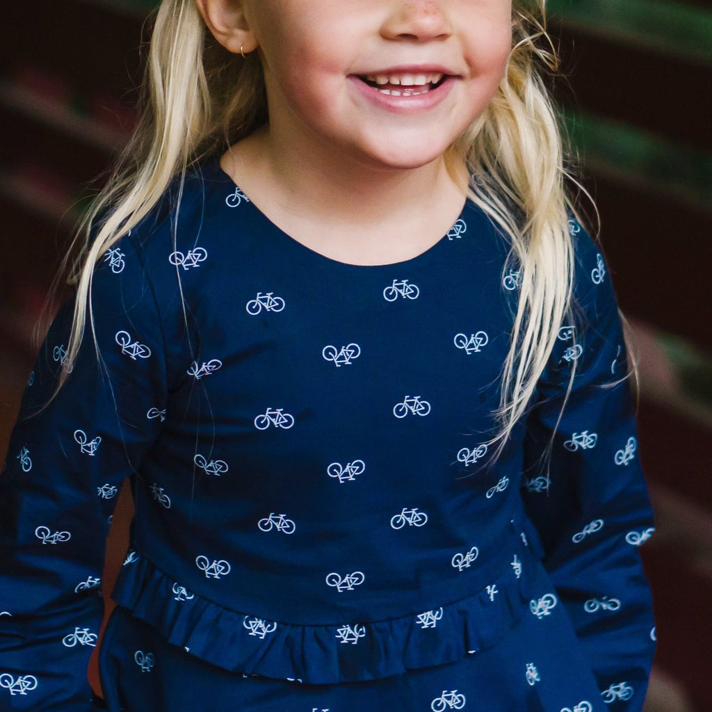 Ruffle Waist Dress - Made with Organic Cotton