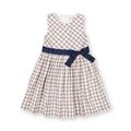 Organic Stretch Poplin Sash Dress