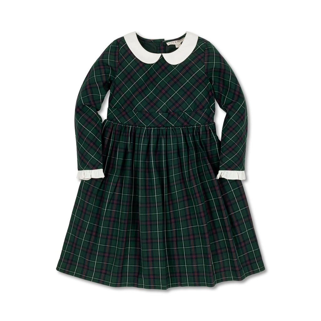 Organic Ruffle Cuff Party Dress