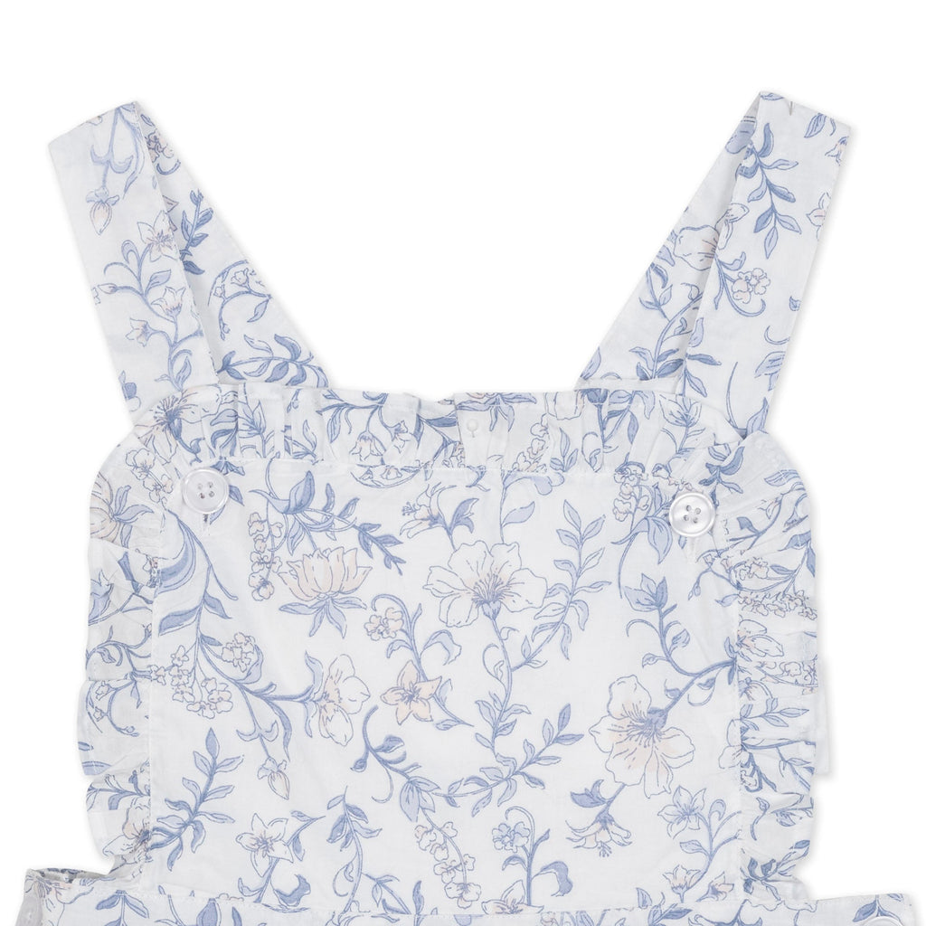 Organic Ruffle Apron Dress