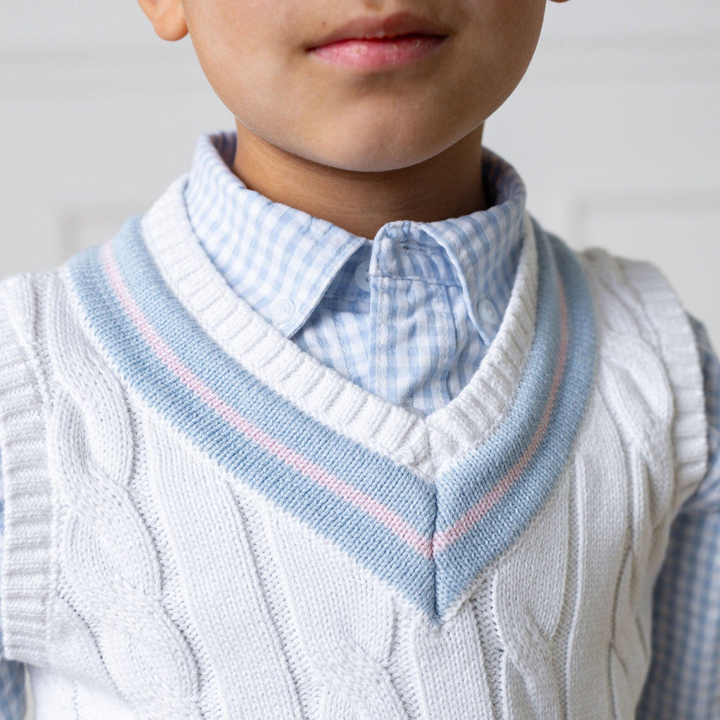 Organic Cricket Sweater Vest