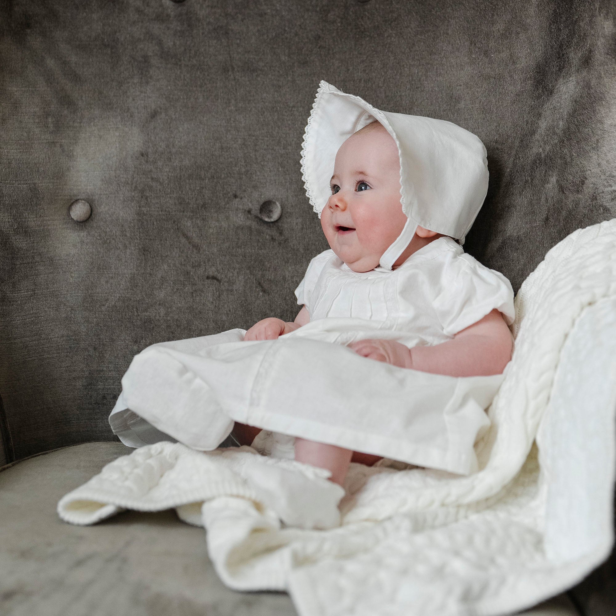 Linen Bow Soft Shoe