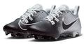 Nike Vapor Edge Speed 360 2 Football Cleats (Metallic Silver/Black-White US Footwear Size System Adult Men Numeric Medium 12)