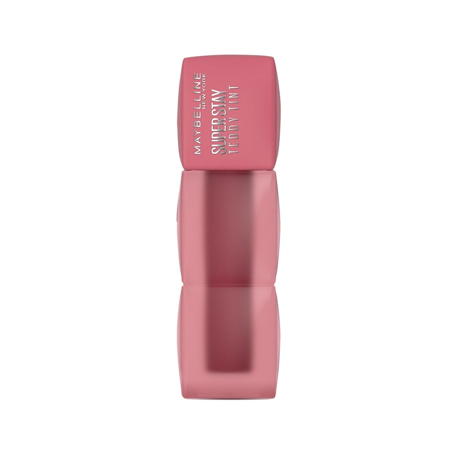 Maybelline Super Stay Teddy Tint: Long-Lasting Matte Liquid Lip Tint - Knee High 55 | All-Day Color & Comfort