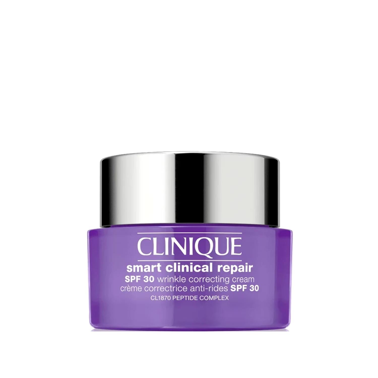 Clinique Smart Clinical Repair Anti-Aging Moisturizer with SPF30 - Minimizes Fine Lines & Wrinkles, Hydrates Skin