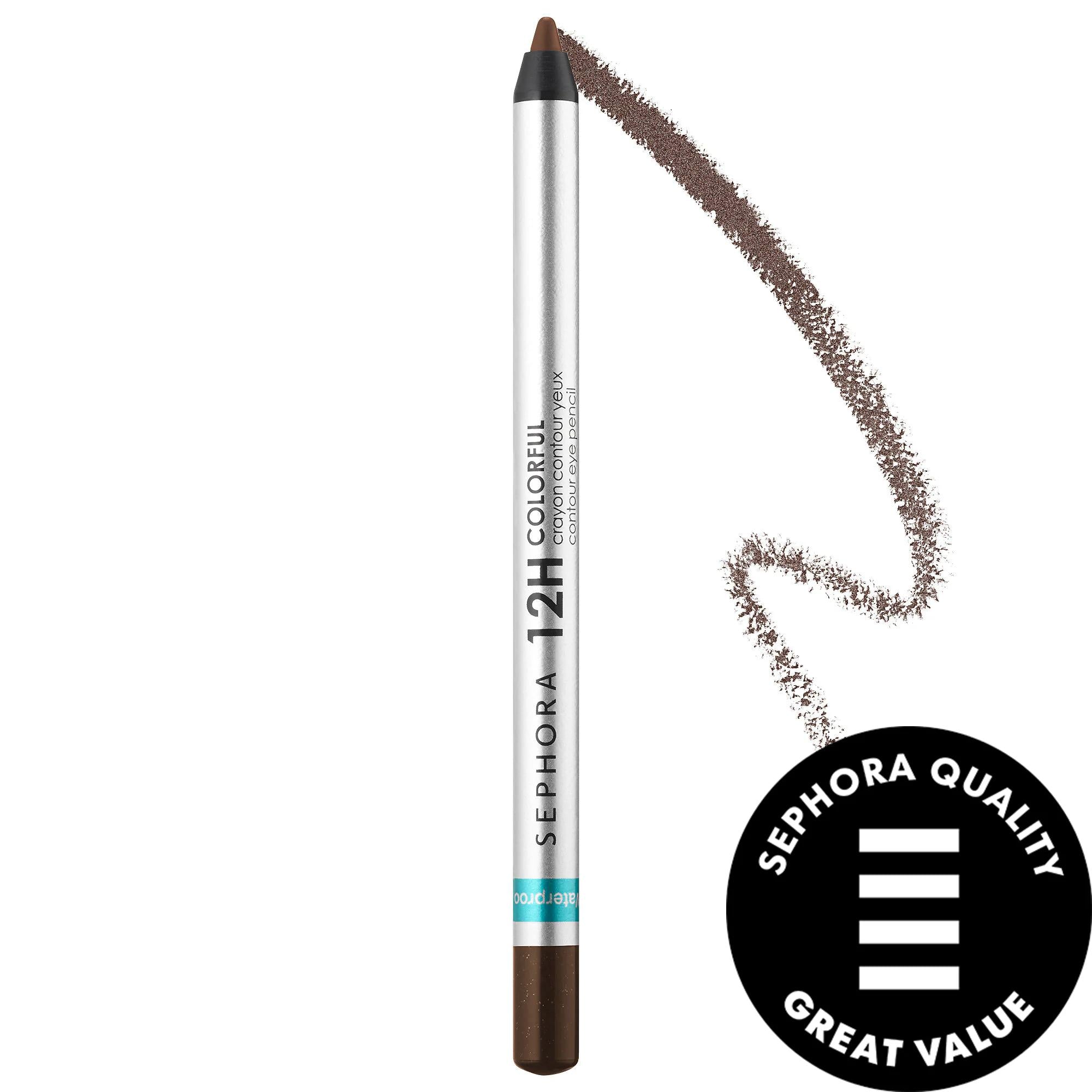 MILANI 12 Hour Contour Pencil Eyeliner - Waterproof, Ultra-Pigmented, Vegan & Cruelty-Free Eye Makeup for Long Lasting Definition