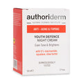 Authoriderm Anti-Aging Night Cream: Reduce Wrinkles, Firm Skin & Even Skin Tone - Niacinamide Nighttime Skincare Routine