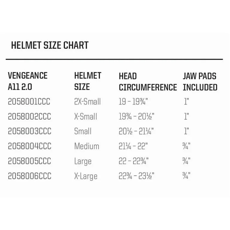 Schutt Youth Vengeance A11 2.0 Football Helmet With Attached Facemask