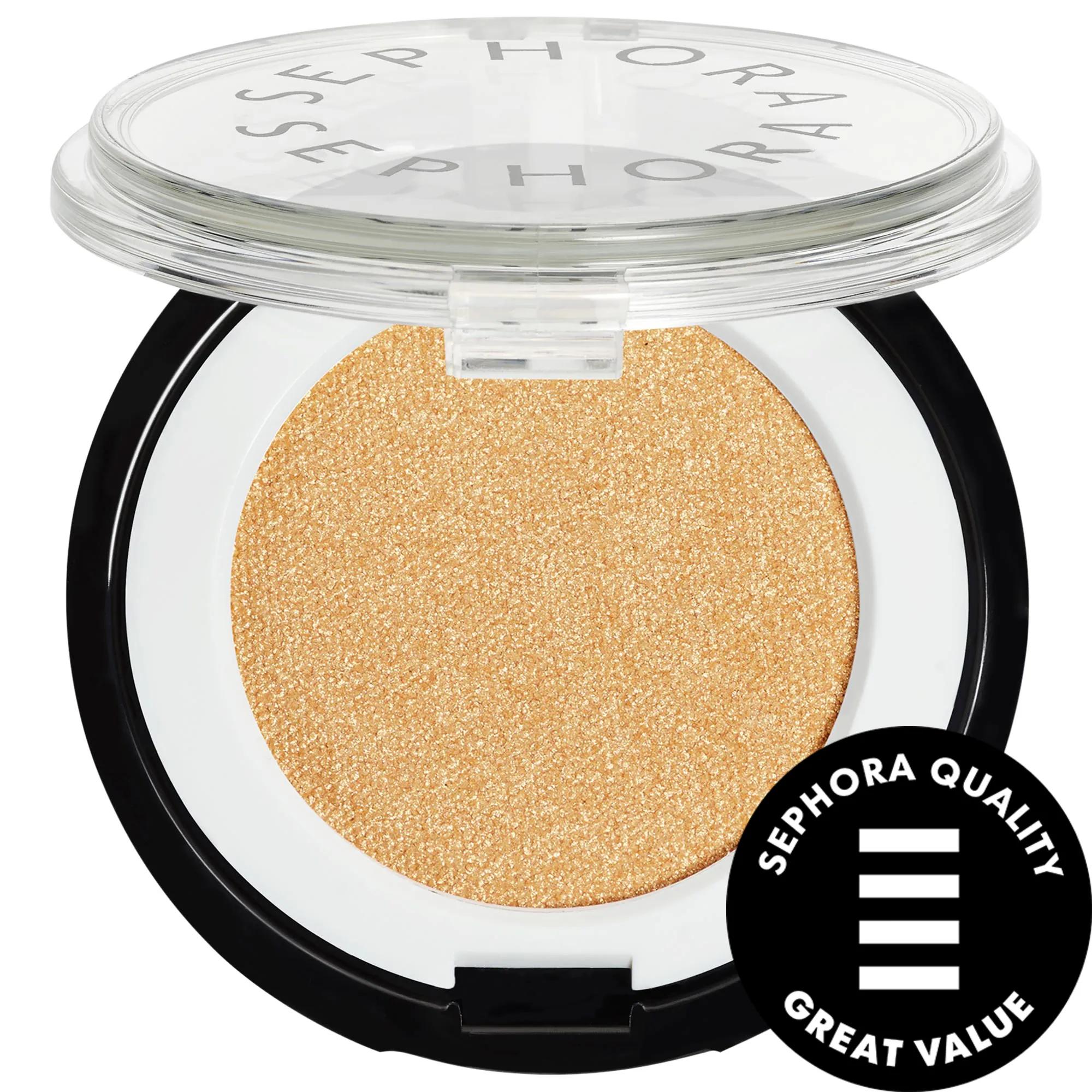 Colorful Eyeshadow Vegan Highly Pigmented: Matte, Shimmer & Glitter Single Pressed Powder - Cruelty-Free, Paraben-Free, Recyclable Packaging