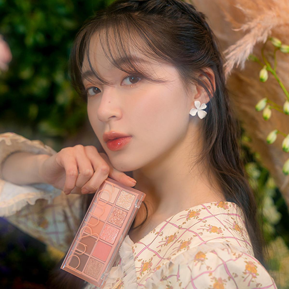 rom&nd Dreamy Lilac Garden Eyeshadow Palette: Create Stunning Eye Looks with Matte & Shimmer Shades, High Pigment Korean Eye Makeup